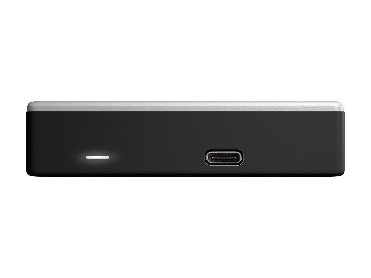 WD 4TB Silver My Passport Ultra Portable Storage External Hard Drive USB-C for PC/Windows (WDBFTM0040BSL-WESN)
