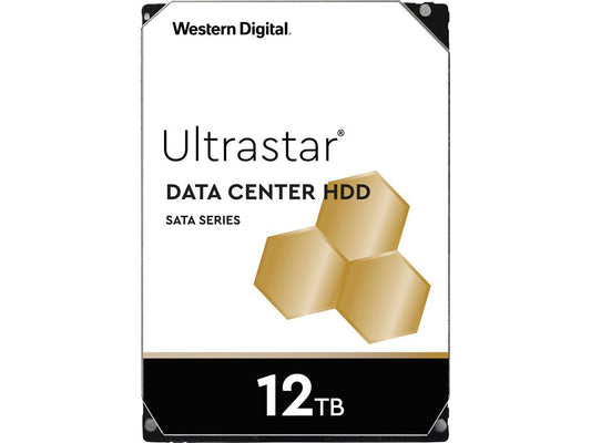 Western Digital Ultrastar 12TB DC HC520 7200 RPM SATA 6.0Gb/s 3.5" Data Center Internal Hard Drive - 0F30146