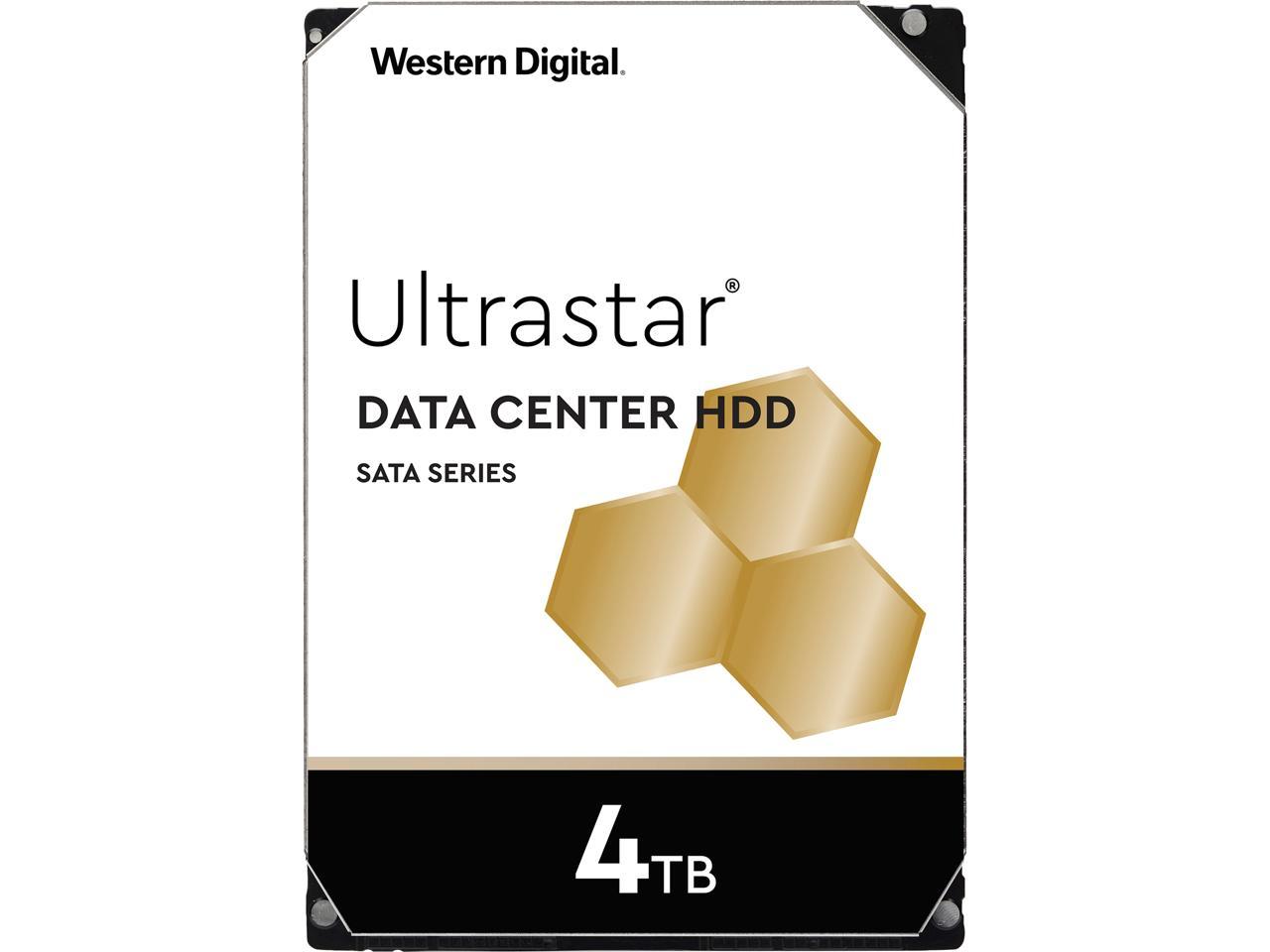 Western Digital Ultrastar 4TB DC HC310 7200 RPM SATA 6.0Gb/s 3.5" Data Center Internal Hard Drive - 0B35950