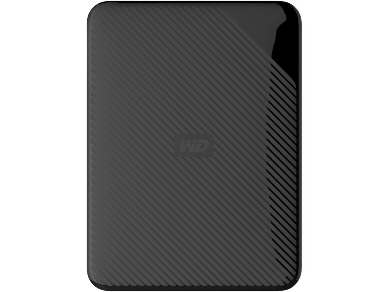 WD 2TB Gaming Drive Black External Hard Drive for Playstation/Xbox & PC - USB 3.0 (WDBDFF0020BBK-WESN)