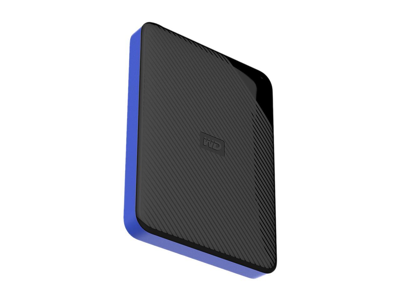 WD 2TB Gaming Drive Black External Hard Drive for Playstation/Xbox & PC - USB 3.0 (WDBDFF0020BBK-WESN)