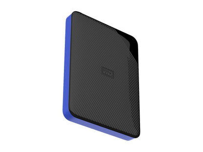 WD 2TB Gaming Drive Black External Hard Drive for Playstation/Xbox & PC - USB 3.0 (WDBDFF0020BBK-WESN)
