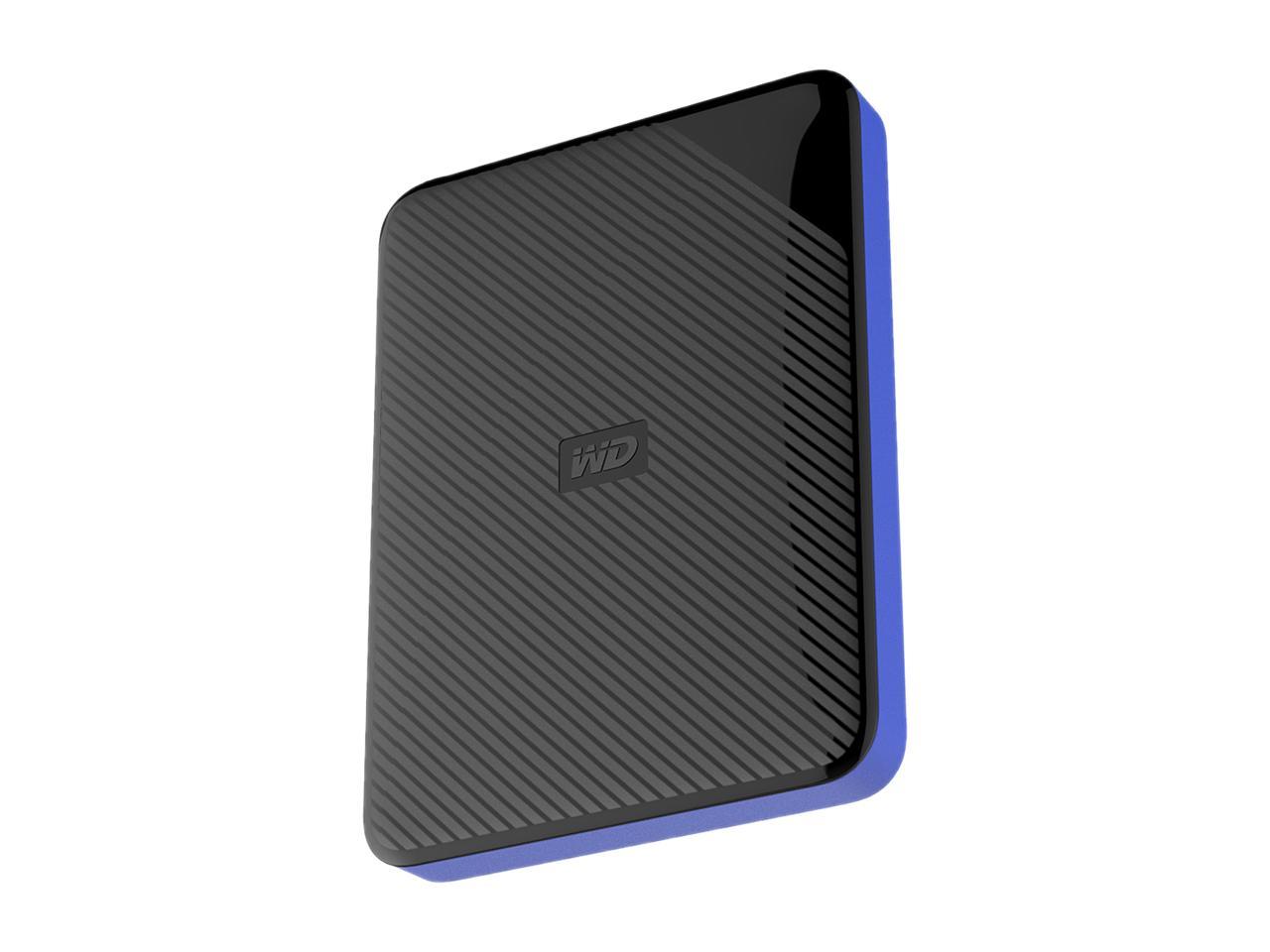 WD 2TB Gaming Drive Black External Hard Drive for Playstation/Xbox & PC - USB 3.0 (WDBDFF0020BBK-WESN)