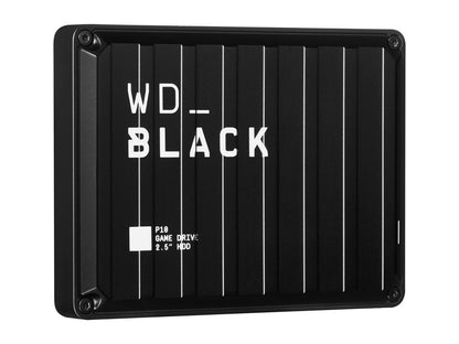 WD Black 5TB P10 Game Drive Portable External Hard Drive for PS4/Xbox One/PC/Mac USB 3.2 (WDBA3A0050BBK-WESN)