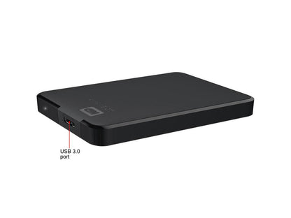 WD 5TB Elements Portable Storage USB 3.0 Model WDBU6Y0050BBK-WESN Black