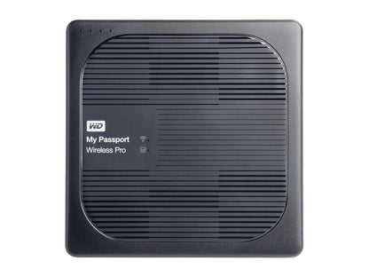 WD 2TB My Passport Wireless Pro Portable External Hard Drive - iOS/Android Compatible - Wi-Fi AC, SD, USB 3.0 (WDBP2P0020BBK-NESN)
