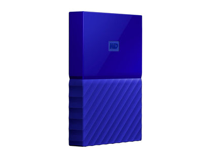 WD 3TB My Passport Portable Hard Drive USB 3.0 Model WDBYFT0030BBL-WESN Blue