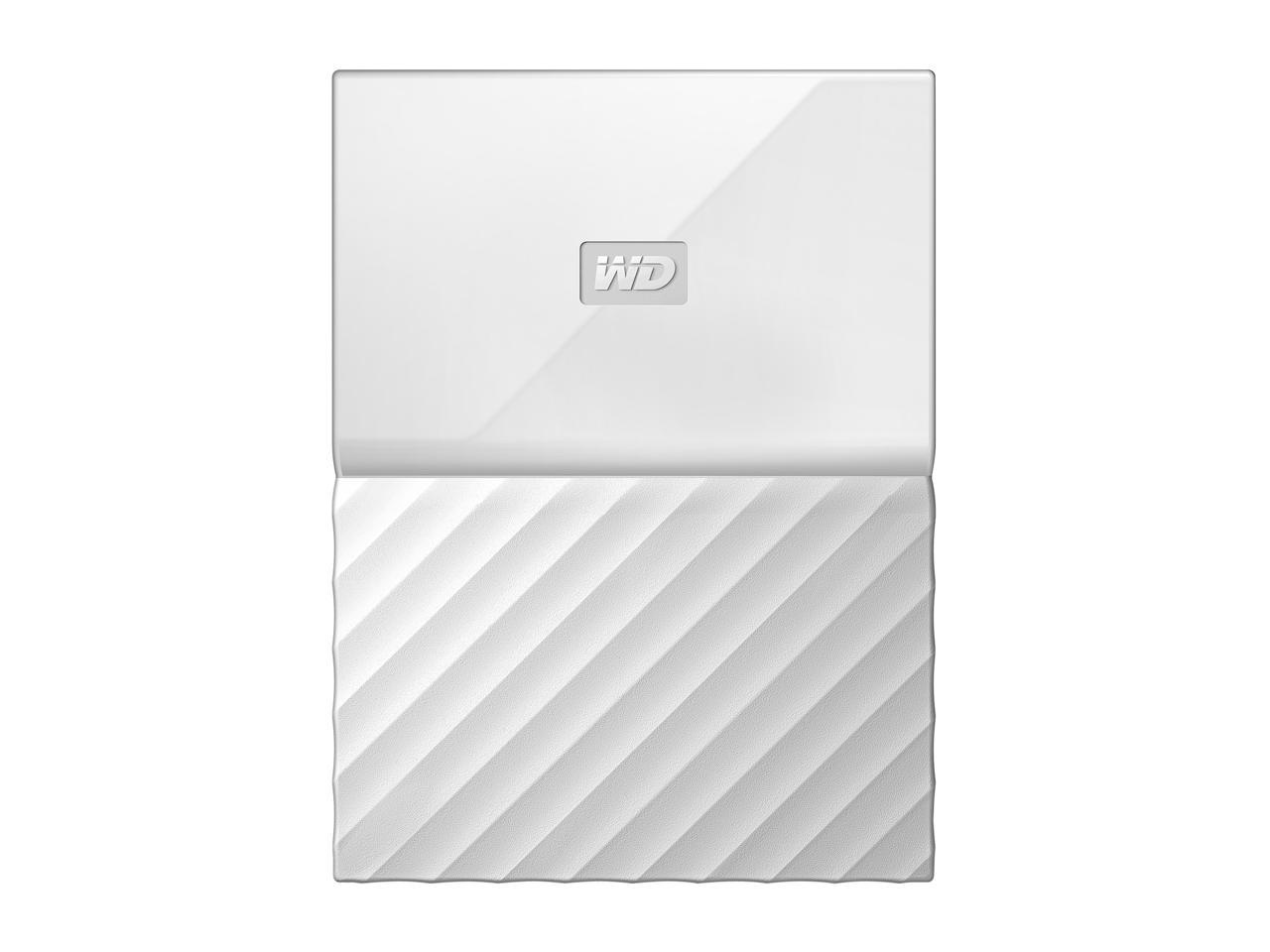 WD 3TB My Passport Portable Hard Drive USB 3.0 Model WDBYFT0030BWT-WESN White
