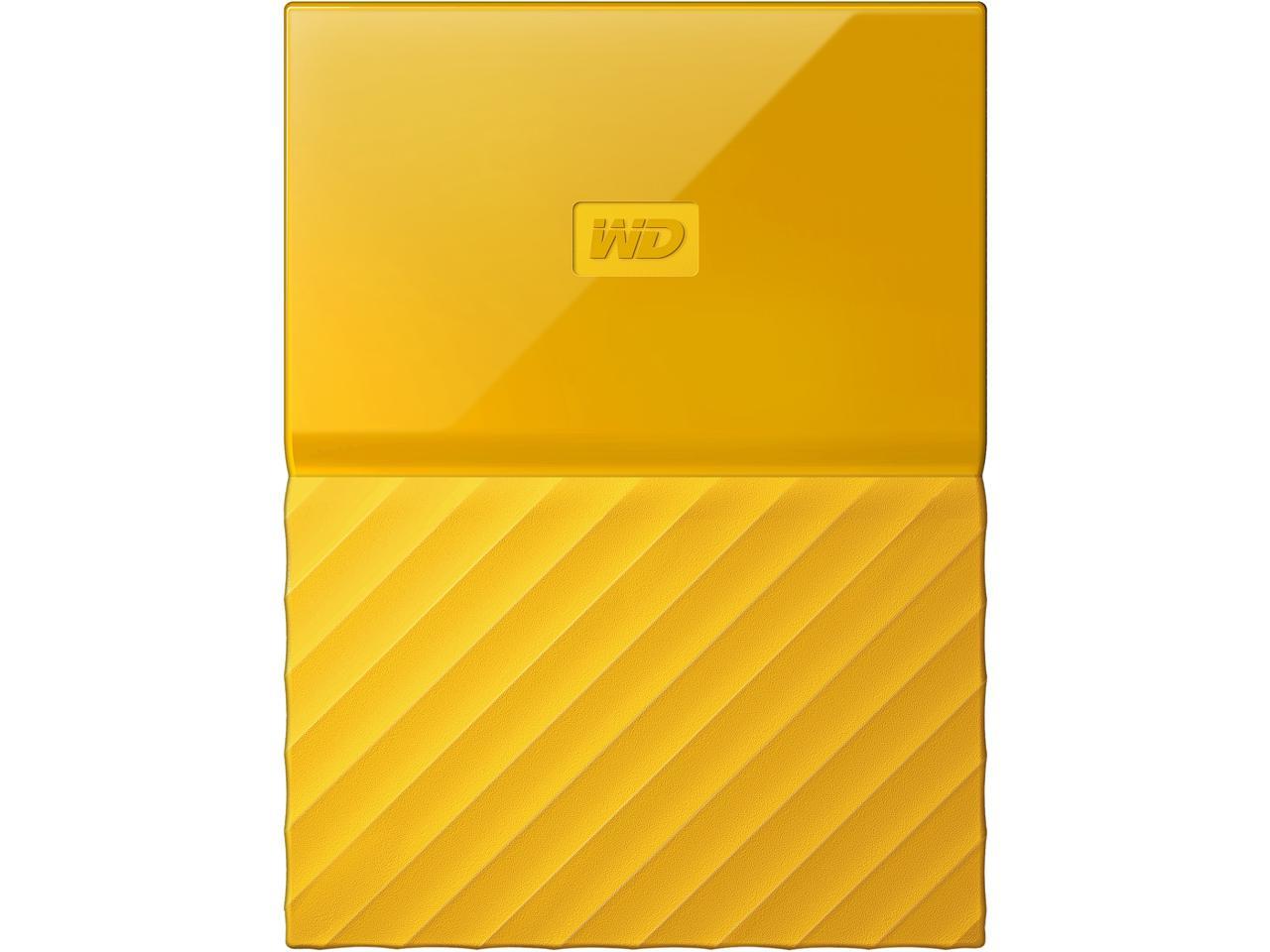 WD 3TB My Passport Portable Hard Drive USB 3.0 Model WDBYFT0030BYL-WESN Yellow