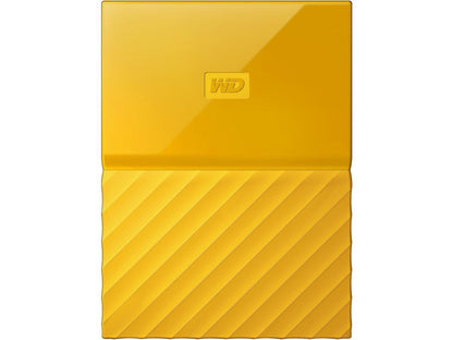 WD 3TB My Passport Portable Hard Drive USB 3.0 Model WDBYFT0030BYL-WESN Yellow