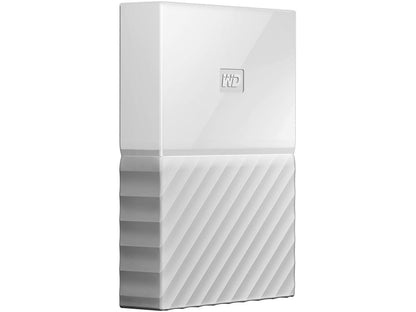 WD 2TB My Passport Portable Hard Drive USB 3.0 Model WDBYFT0020BWT-WESN White