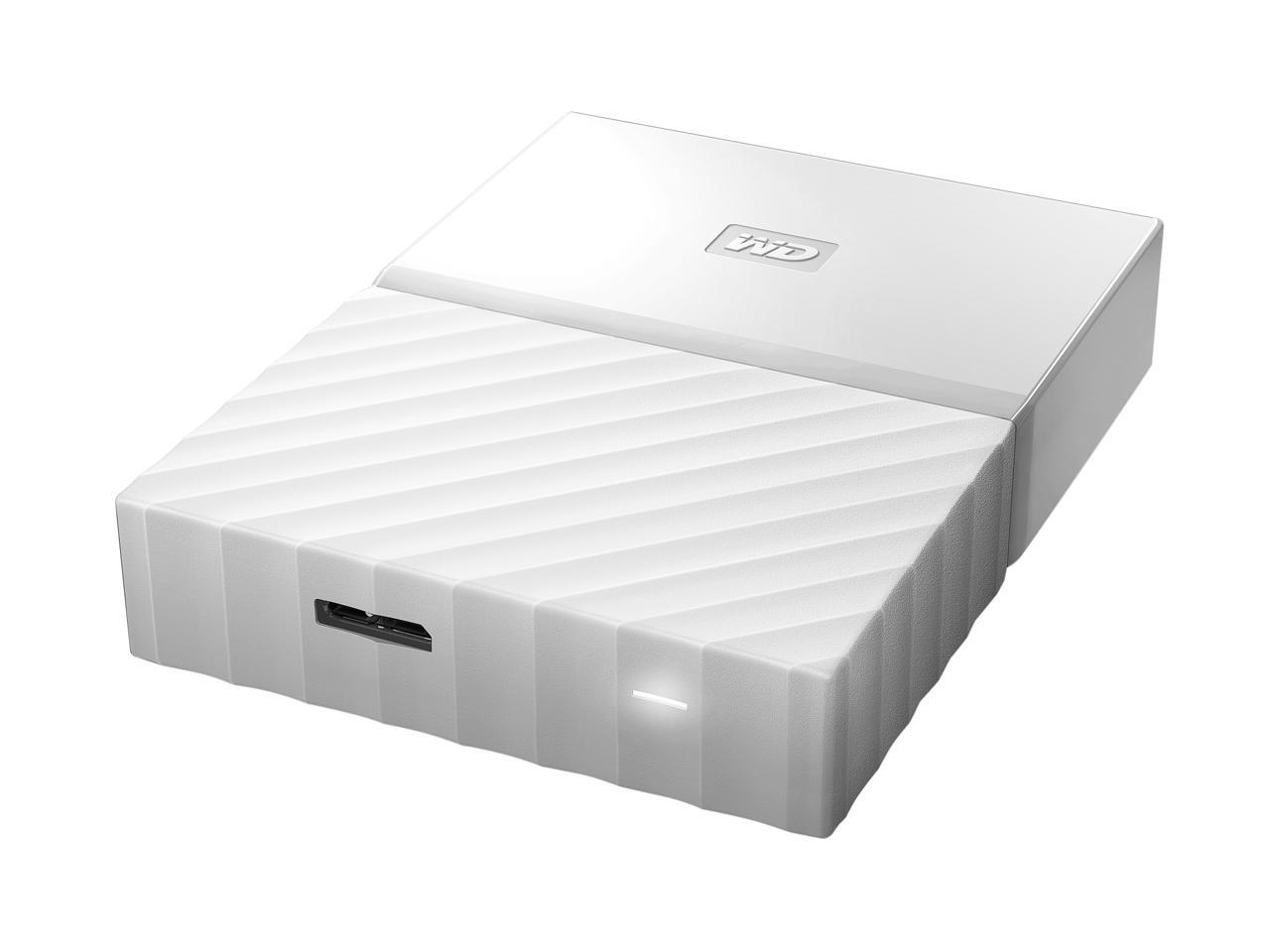WD 2TB My Passport Portable Hard Drive USB 3.0 Model WDBYFT0020BWT-WESN White
