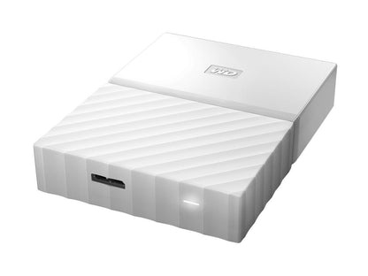 WD 2TB My Passport Portable Hard Drive USB 3.0 Model WDBYFT0020BWT-WESN White