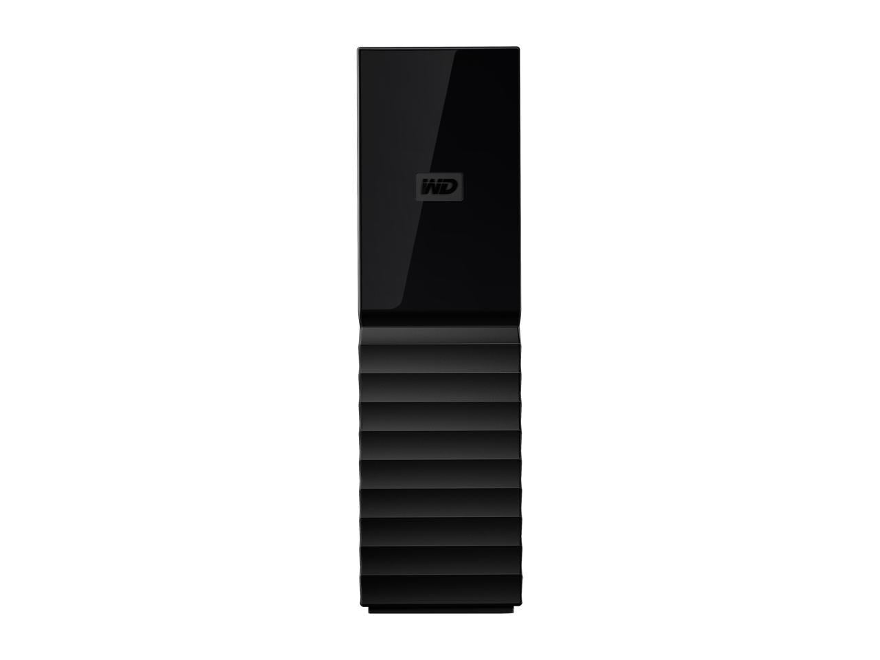 WD My Book 4TB Desktop External Hard Drive for Windows/Mac/Laptop, USB 3.0 Black (WDBBGB0040HBK-NESN)