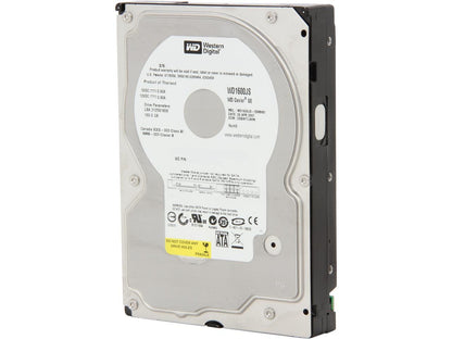 WD Caviar SE WD1600JS 160GB 7200 RPM 8MB Cache SATA 3.0Gb/s 3.5" Hard Drive Bare Drive
