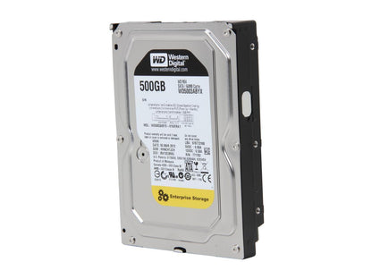 WD WD RE4 WD5003ABYX 500GB 7200 RPM 64MB Cache SATA 3.0Gb/s 3.5" Internal Hard Drive Bare Drive