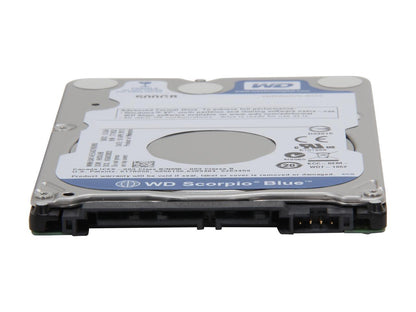 Western Digital Wd Scorpio Blue 500Gb 5400Rpm Sataii 7Pin 8Mb Buffer 2.5Inch Mobile Hard Drive