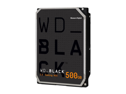 WD Black 500GB Performance Desktop Hard Disk Drive - 7200 RPM SATA 6Gb/s 64MB Cache 3.5 Inch - WD5003AZEX
