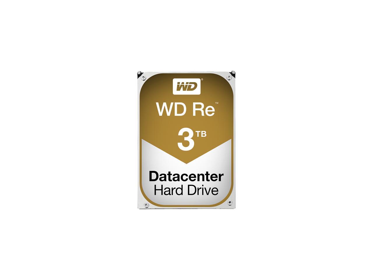WD Re 3TB Datacenter Capacity Hard Disk Drive - 7200 RPM Class SATA 6Gb/s 64MB Cache 3.5 inch WD3000FYYZ