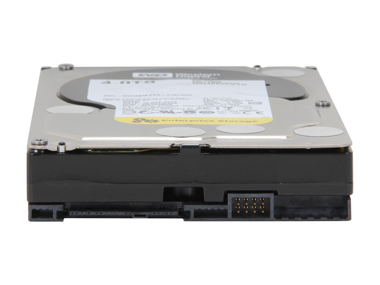 WD Re 4TB Datacenter Capacity Hard Disk Drive - 7200 RPM Class SAS 6Gb/s 32MB Cache 3.5 inch WD4001FYYG