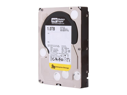 WD Re 1TB Datacenter Capacity Hard Disk Drive - 7200 RPM Class SAS 6Gb/s 32MB Cache 3.5 inch WD1001FYYG