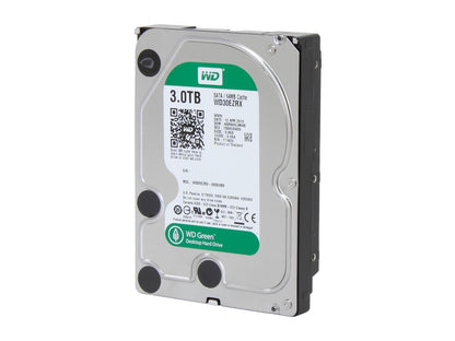 WD Desktop Mainstream WDBH2D0030HNC-NRSN 3TB IntelliPower SATA 6.0Gb/s 3.5" Internal Hard Drive-Retail kit