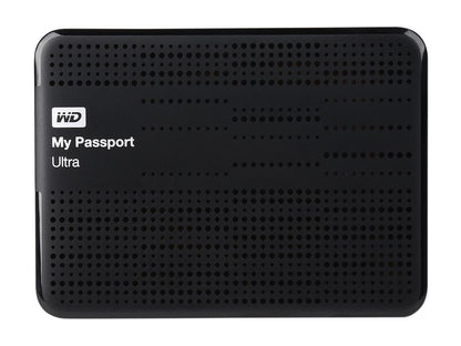 WD 2TB My Passport Ultra Portable Hard Drive USB 3.0 Model WDBMWV0020BBK-NESN Black