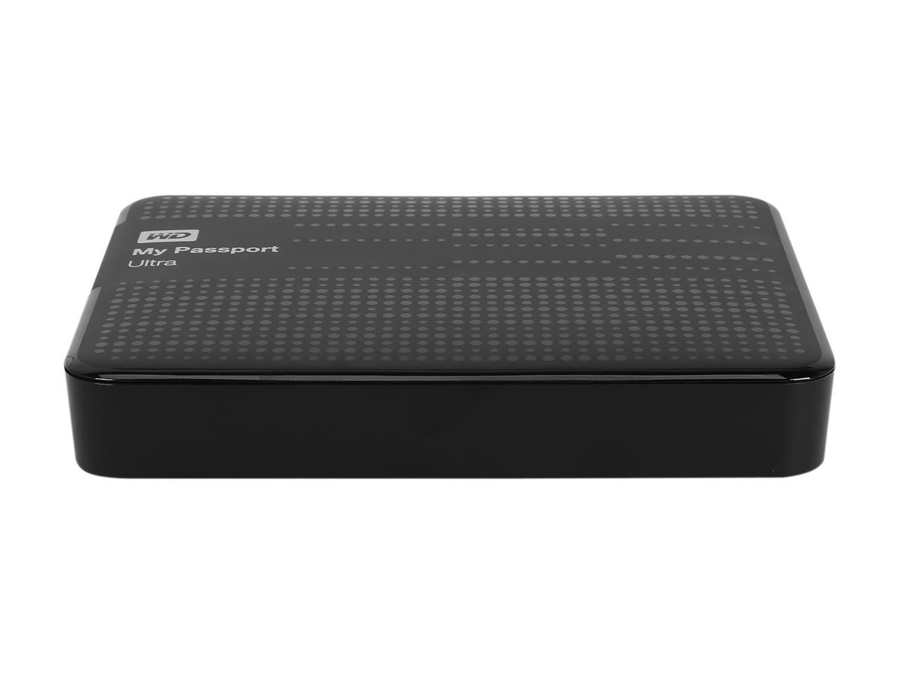 WD 2TB My Passport Ultra Portable Hard Drive USB 3.0 Model WDBMWV0020BBK-NESN Black