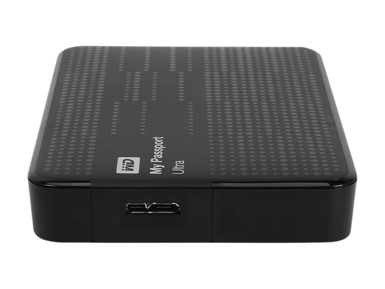 WD 2TB My Passport Ultra Portable Hard Drive USB 3.0 Model WDBMWV0020BBK-NESN Black