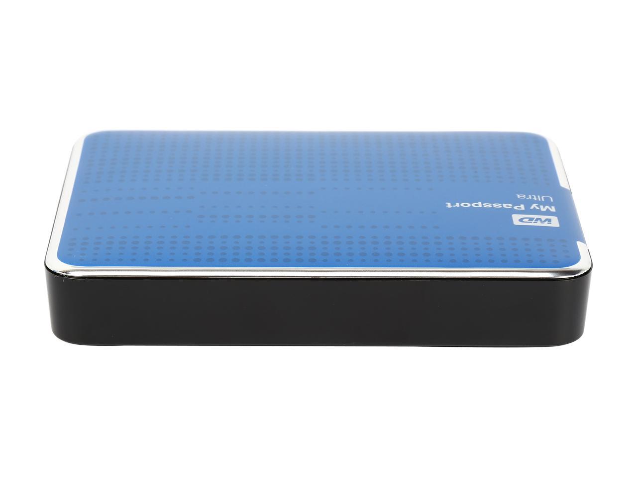WD 2TB My Passport Ultra Portable Hard Drive USB 3.0 Model WDBMWV0020BBL-NESN Blue