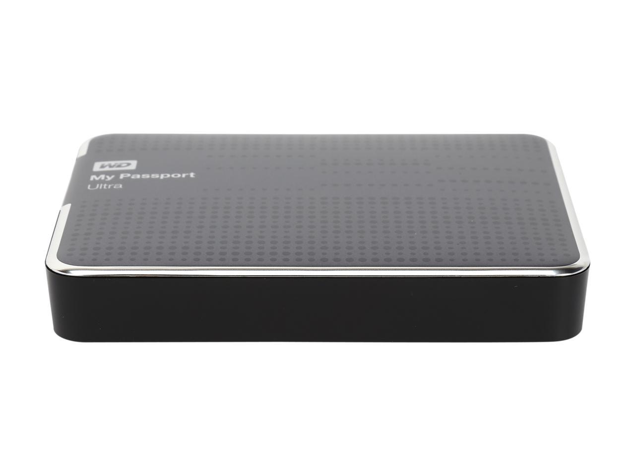 WD 2TB My Passport Ultra Portable Hard Drive USB 3.0 Model WDBMWV0020BTT-NESN Titanium