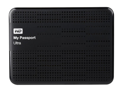WD 1TB My Passport Ultra Portable Hard Drive USB 3.0 Model WDBZFP0010BBK-NESN Black