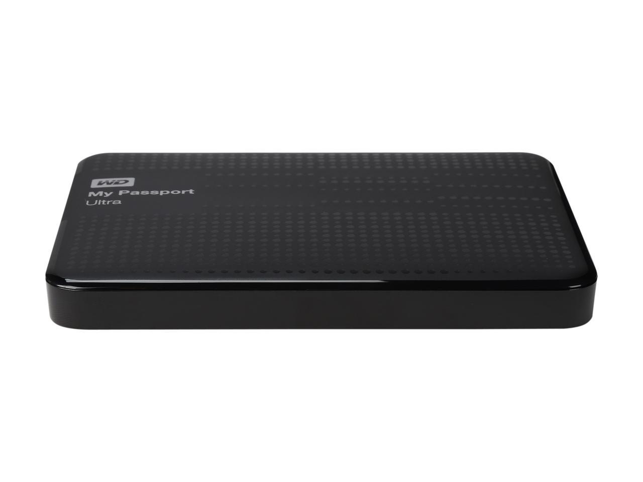 WD 1TB My Passport Ultra Portable Hard Drive USB 3.0 Model WDBZFP0010BBK-NESN Black