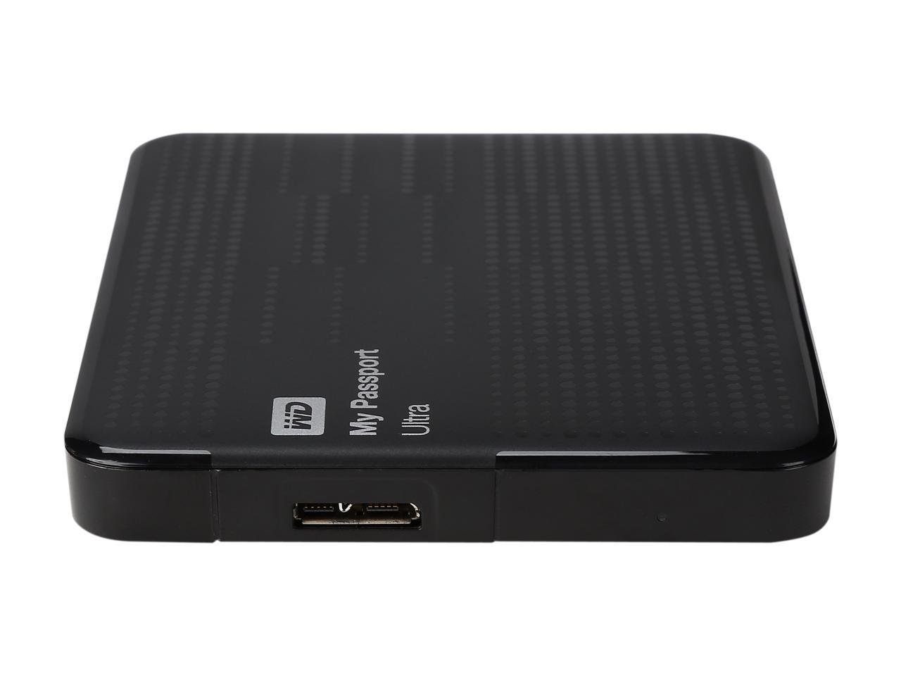 WD 1TB My Passport Ultra Portable Hard Drive USB 3.0 Model WDBZFP0010BBK-NESN Black