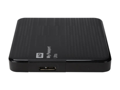 WD 1TB My Passport Ultra Portable Hard Drive USB 3.0 Model WDBZFP0010BBK-NESN Black