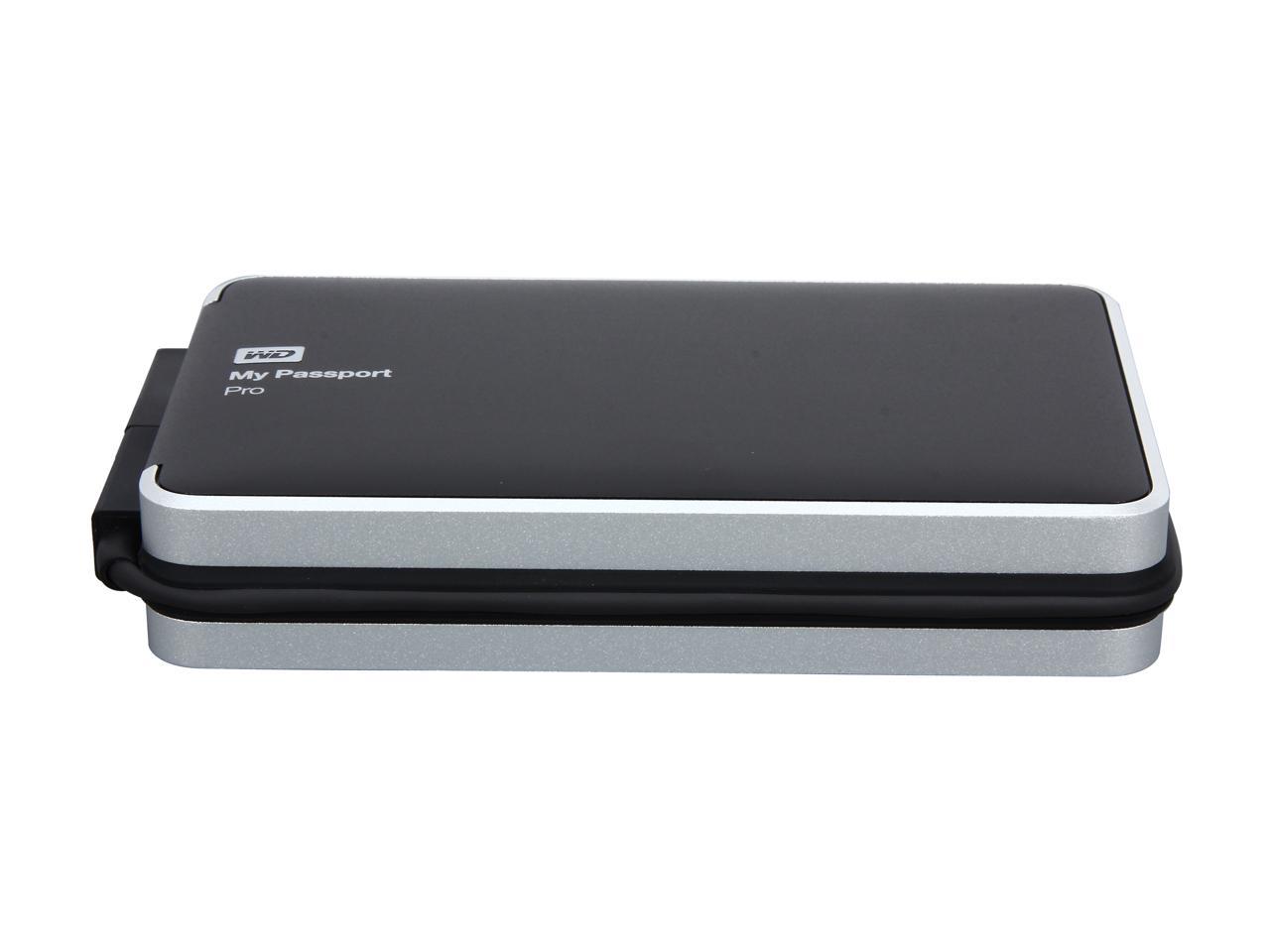 WD 2TB My Passport Pro Portable External Hard Drive - Thunderbolt - WDBRMP0020DBK-NESN