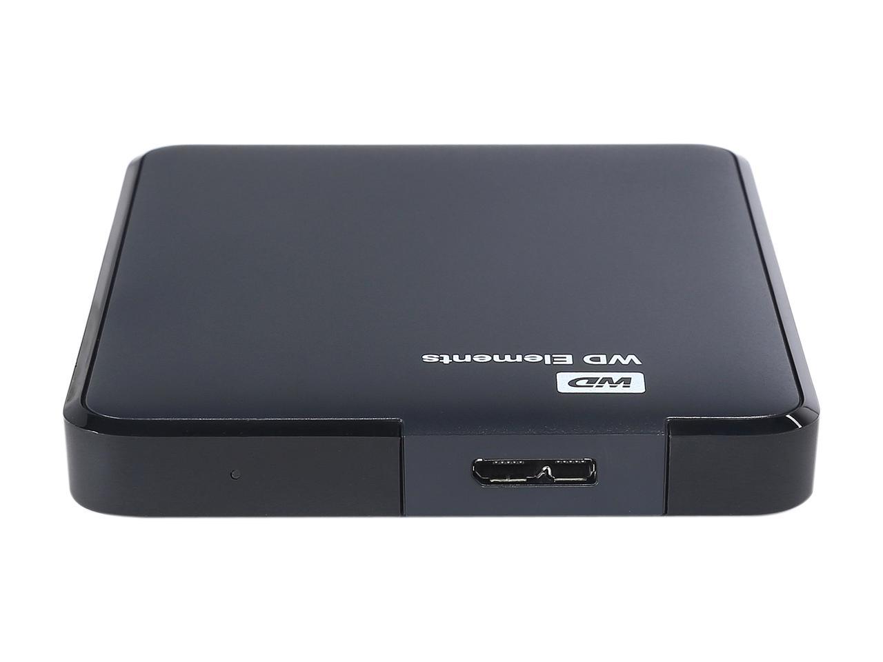 WD 1TB Elements Portable Hard Drive USB 3.0 Model WDBUZG0010BBK-EESN Black