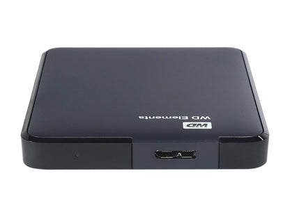 WD 1TB Elements Portable Hard Drive USB 3.0 Model WDBUZG0010BBK-EESN Black