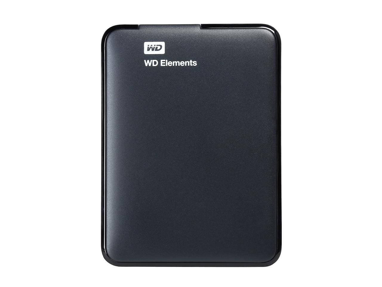 WD 2TB Elements Portable Hard Drive USB 3.0 Model WDBU6Y0020BBK-EESN Black