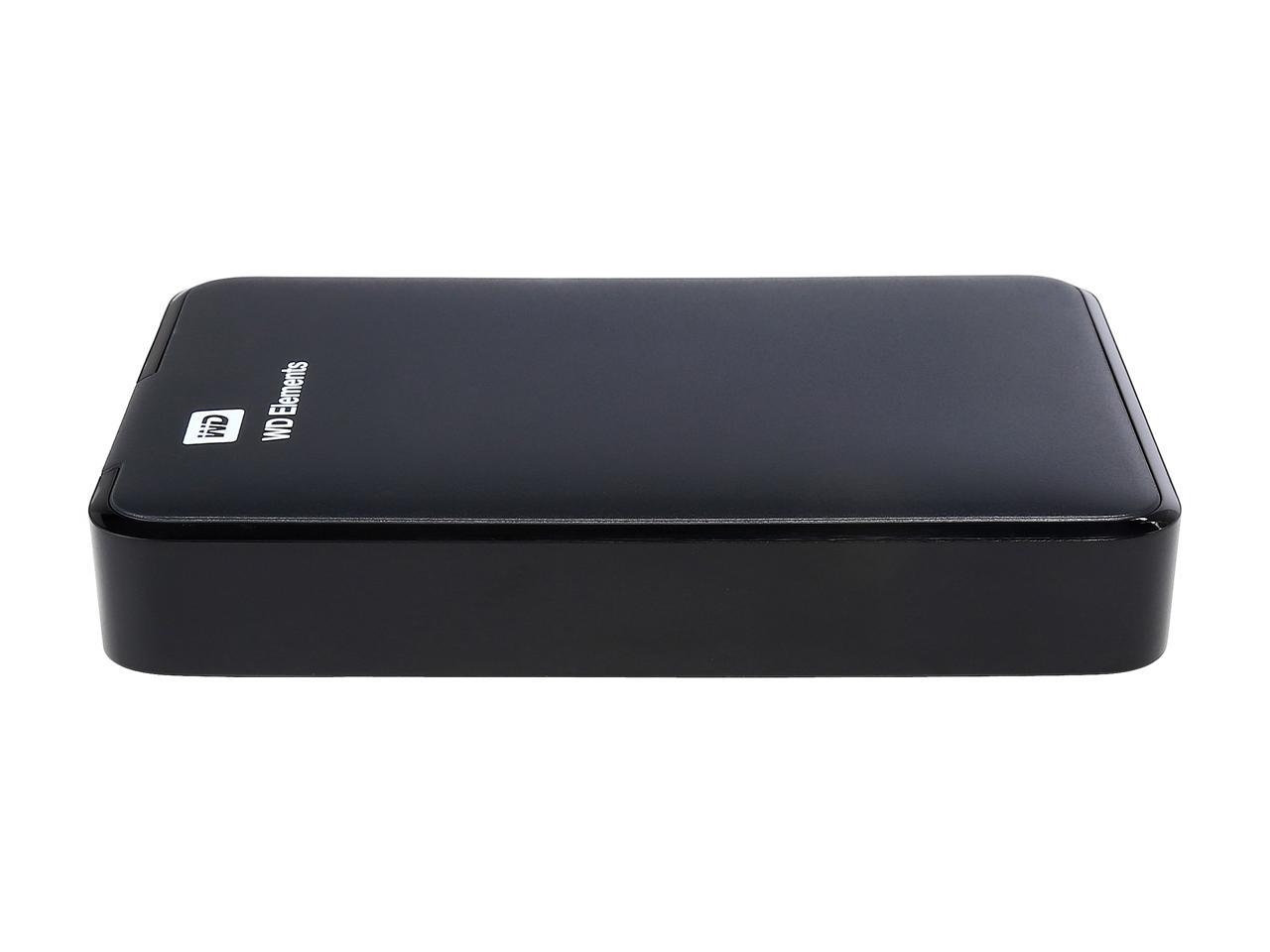 WD 2TB Elements Portable Hard Drive USB 3.0 Model WDBU6Y0020BBK-EESN Black