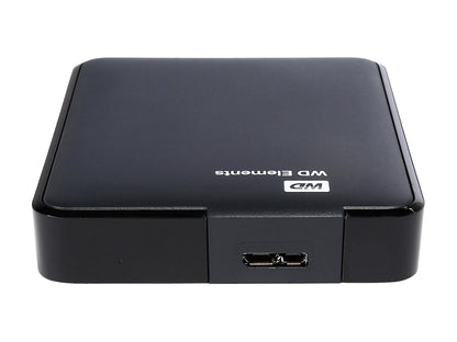 WD 2TB Elements Portable Hard Drive USB 3.0 Model WDBU6Y0020BBK-EESN Black