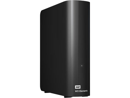 WD Elements 4TB USB 3.0 External Hard Drive Black WDBWLG0040HBK-NESN