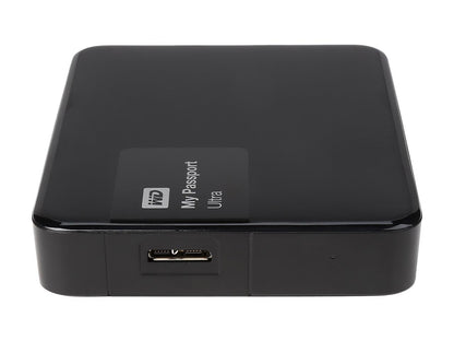 Western Digital 2TB My Passport Ultra Portable External Hard Drive, USB 3.0 - WDBBKD0020BBK-NESN Black