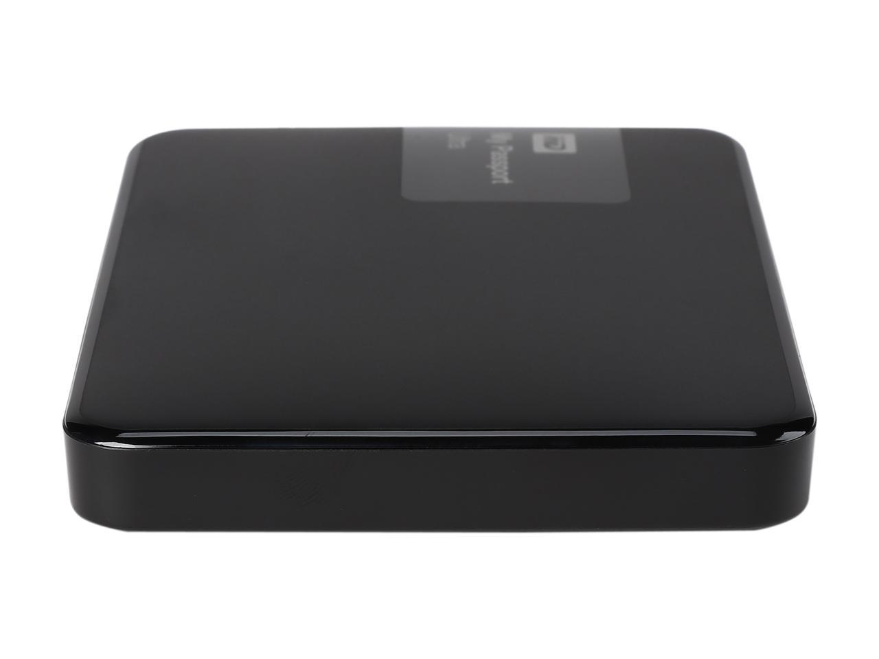 WD 1TB Black My Passport Ultra Portable External Hard Drive - USB 3.0 - WDBGPU0010BBK-NESN