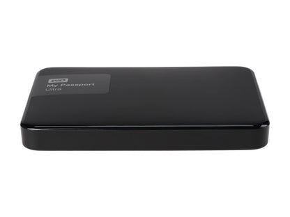 WD 500GB Black My Passport Ultra Portable External Hard Drive - USB 3.0 - WDBWWM5000ABK-NESN