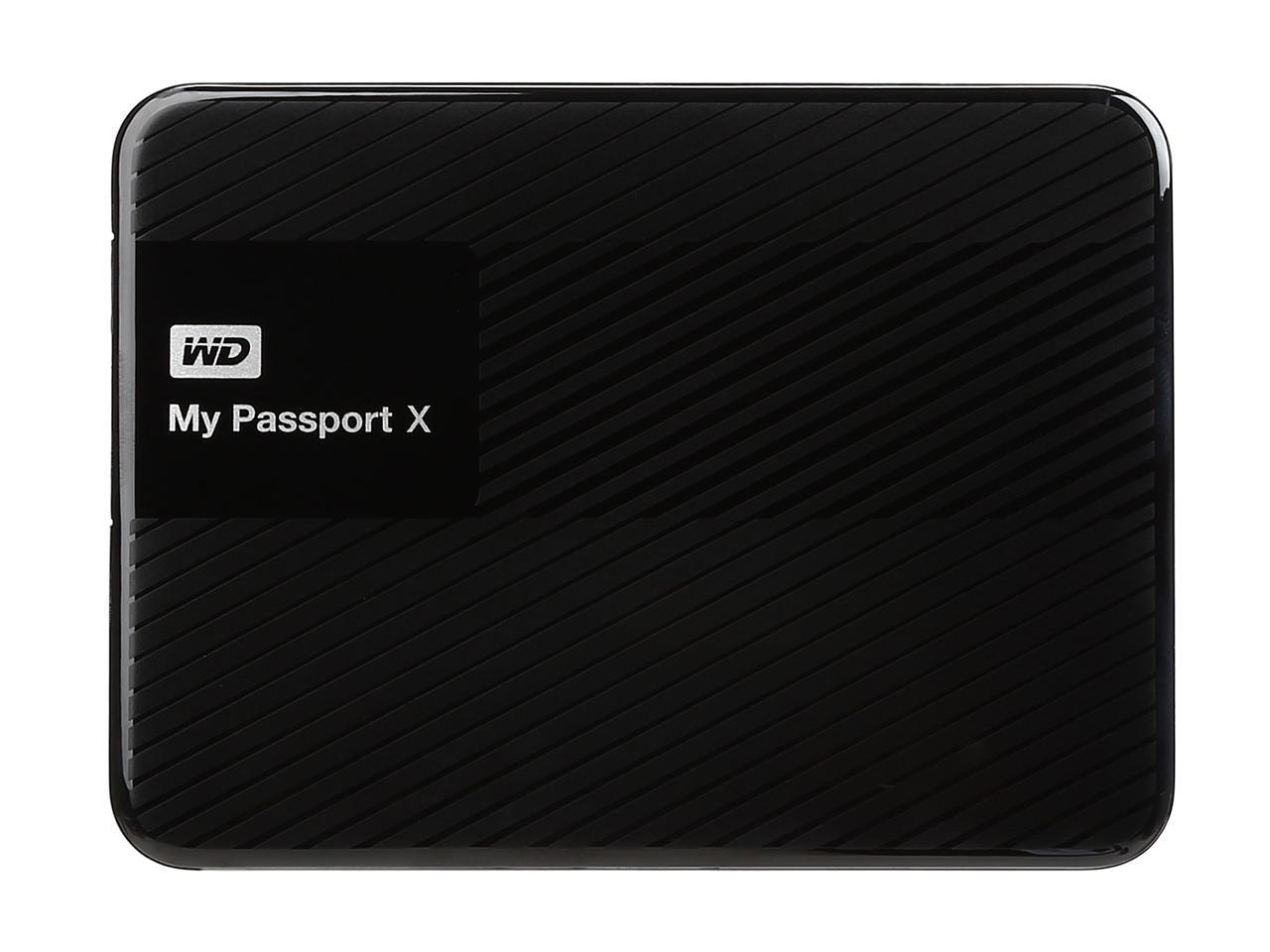 WD 2TB My Passport X for Xbox One Portable External Hard Drive Game Storage - USB 3.0 (WDBCRM0020BBK-NESN)