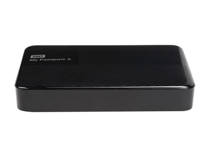 WD 2TB My Passport X for Xbox One Portable External Hard Drive Game Storage - USB 3.0 (WDBCRM0020BBK-NESN)