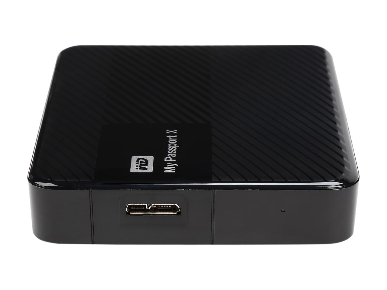 WD 2TB My Passport X for Xbox One Portable External Hard Drive Game Storage - USB 3.0 (WDBCRM0020BBK-NESN)