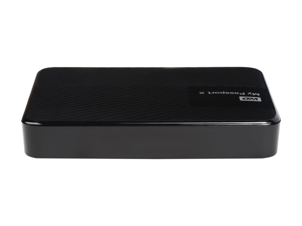 WD 2TB My Passport X for Xbox One Portable External Hard Drive Game Storage - USB 3.0 (WDBCRM0020BBK-NESN)