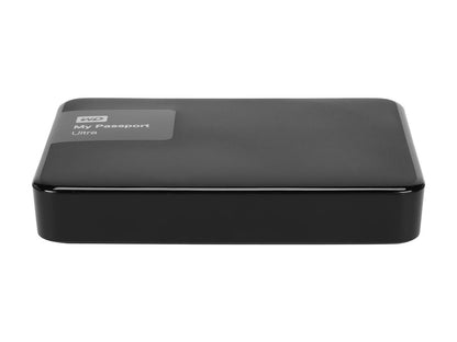 WD 3TB Black My Passport Ultra Portable External Hard Drive - USB 3.0 - WDBBKD0030BBK-NESN